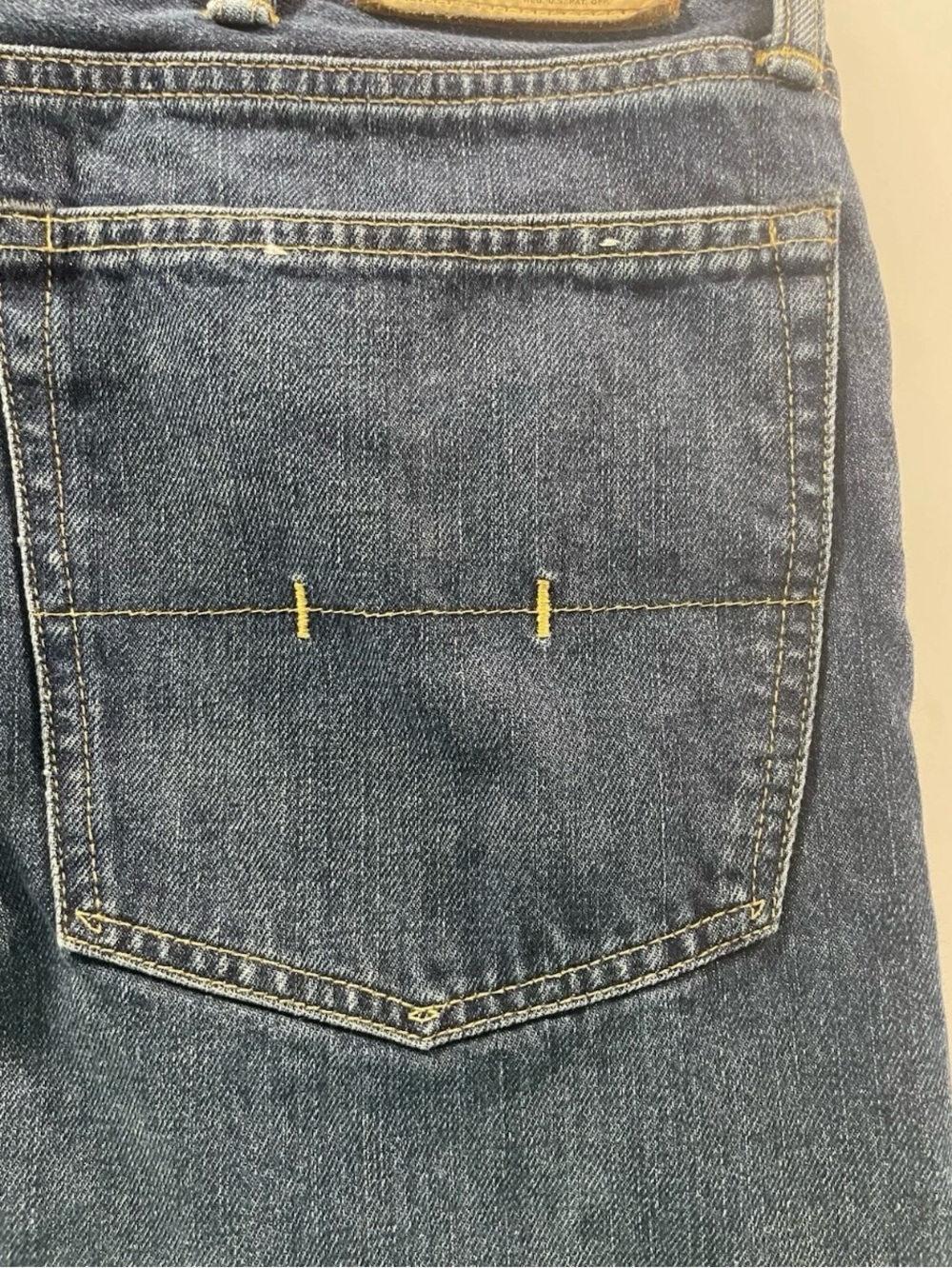 Polo by Ralph Lauren Men's Dark Blue Relaxed Denim Jeans - Picture 12 of 14